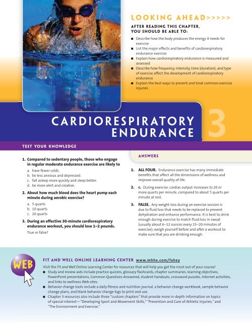 Intensity during a cardiorespiratory endurance workout means clearance