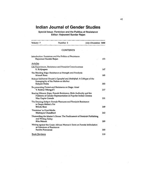 Feminist Periodicals - MINDS@UW Home - University of Wisconsin ...