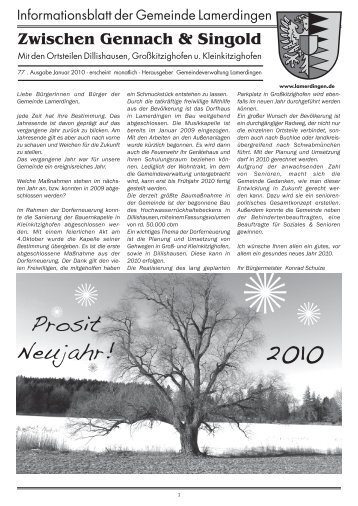 77. Ausgabe vom Januar 2010