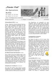 Pionierpost Ausgabe 3-2012-2013 - Gymnasium in Buchloe