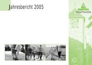 Jahresbericht 2005 - Pro Senectute Schaffhausen - Pro Senectute ...