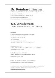 128. Versteigerung - Dr. Reinhard Fischer Briefmarken Auktions