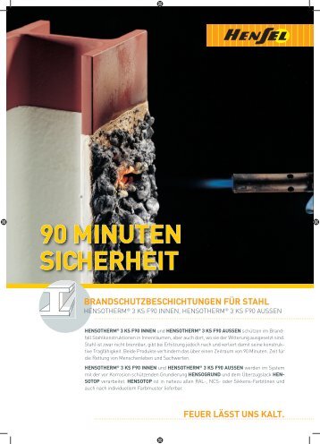 hensotherm® 3 ks f90 innen - Rudolf Hensel GmbH
