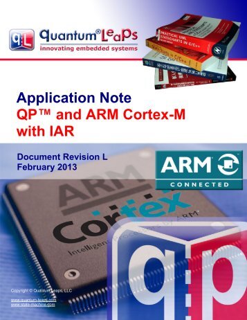QP and ARM Cortex-M with IAR - State - Quantum Leaps