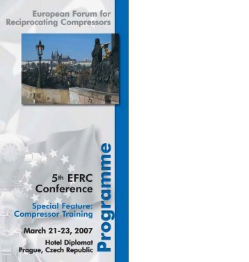 5th EFRC Conference - European Forum of Reciprocating ...