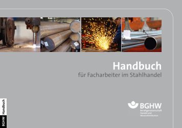 Handbuch für Facharbeiter im Stahlhandel - Berufsgenossenschaft ...