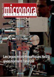 Les legos micro-mécaniques NeSSI révolutionnent l ... - Micronora