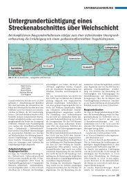 Untergrundertüchtigung eines Streckenabschnittes ... - Gepro Dresden