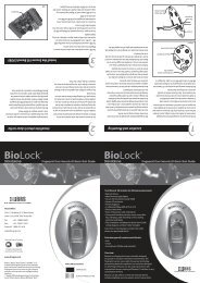 Biolock Standalone RF - Clever Home Automation