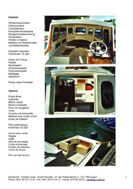 Fischerboot - Tourenboot - Bootswerft - chantier naval