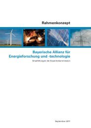 Bayerische Allianz für Energieforschung und -technologie