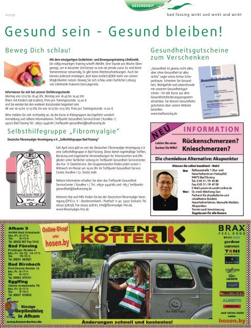 wasistlos badfüssing-magazin - Badfuessing-erleben.de