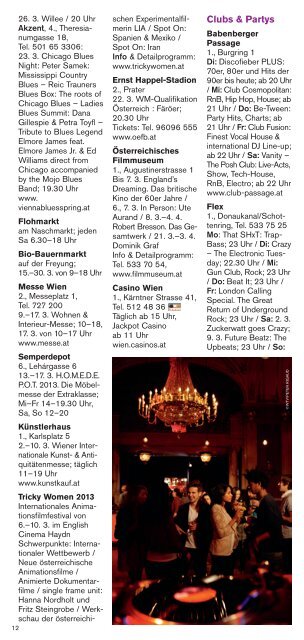 Wien- Programm 3/13 - Vienna