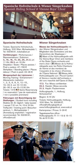 Wien- Programm 3/13 - Vienna