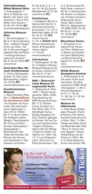 Wien- Programm 3/13 - Vienna