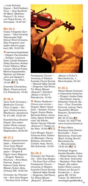 Wien- Programm 3/13 - Vienna