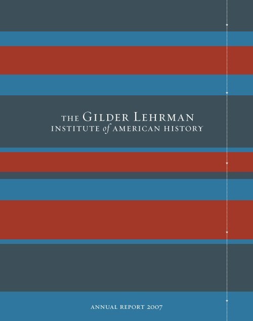 Lesson Plans  Gilder Lehrman Institute of American History