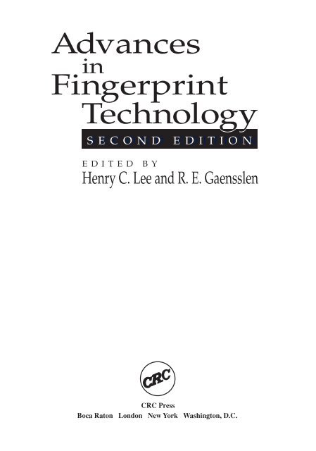 Advances in Fingerprint Technology.pdf