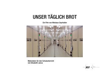 UNSER TÄGLICH BROT Schulmaterialien - Our daily bread