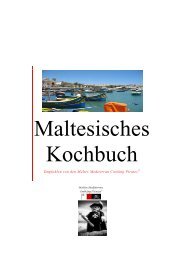 Maltesisches Kochbuch - Malta-Tours.de