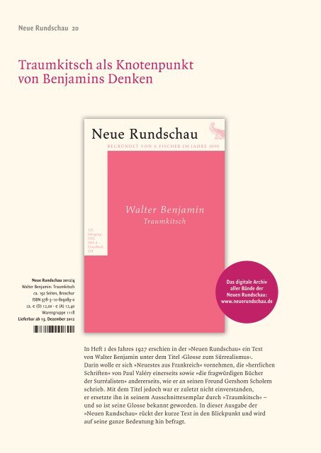 Vorschau herunterladen PDF - S. Fischer Verlag