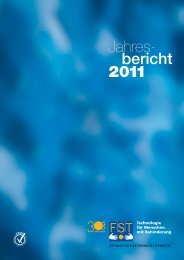 30 Jahre FST – ein erfreuliches Jubiläum! - Stiftung für elektronische ...