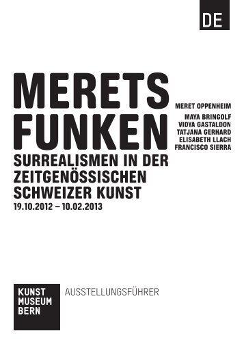 Ausstellungsführer (pdf) - Kunstmuseum Bern