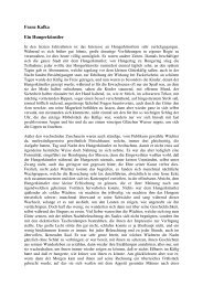 Kafka Parabeln