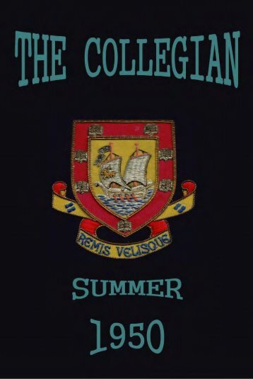 1950 Collegian (Summer) (15mb) - Prince of Wales Collegiate