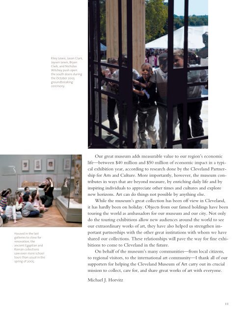 Annual Report (10.1 MB PDF) - Cleveland Museum of Art