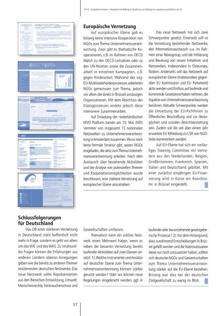 Corporate Accountability - Nord-Süd-Netz