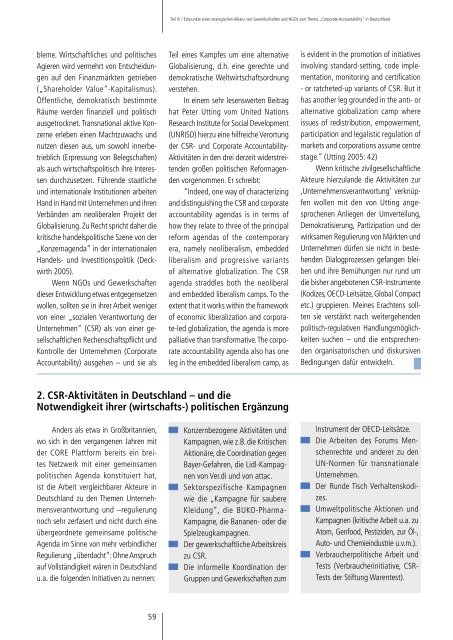 Corporate Accountability - Nord-Süd-Netz