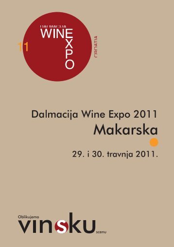 hvala vam! - Dalmacija Wine Expo 2013.