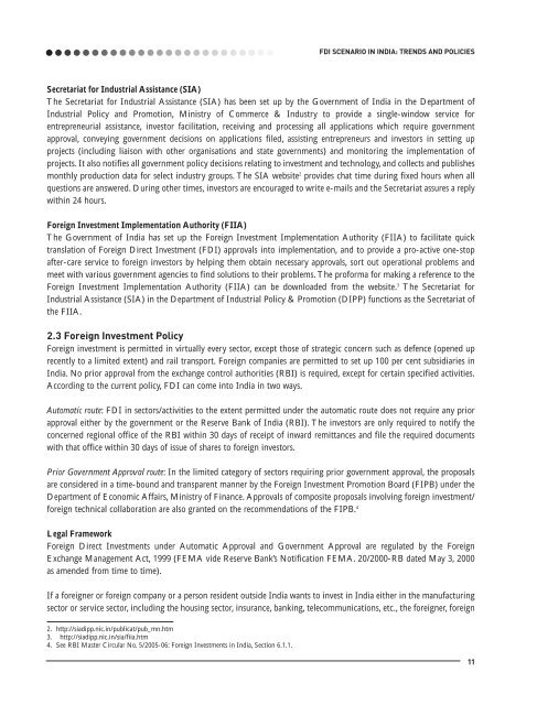 fdi in india and its growth linkages - Department Of Industrial Policy ...