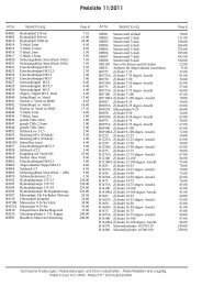 Preisliste als PDF zum herunterladen und ausdrucken - Leimbach