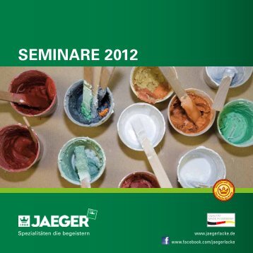 Prospekt Seminare 2012 - Paul Jaeger GmbH & Co. KG