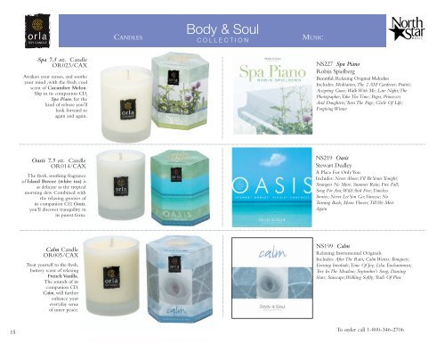 Star Music & Orla Soy Candles