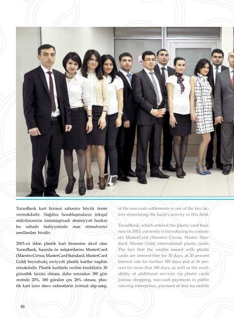 İllik Hesabat 2010 - Turan Bank