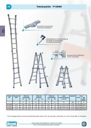 Ernst Teleskopleitern - Leitern Kesting