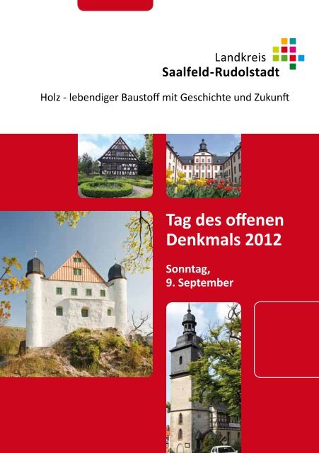 Tag des offenen Denkmals 2012 - Landkreis Saalfeld-Rudolstadt