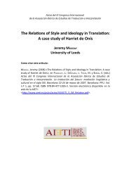 The Relations of Style and Ideology in Translation: A case ... - AIETI