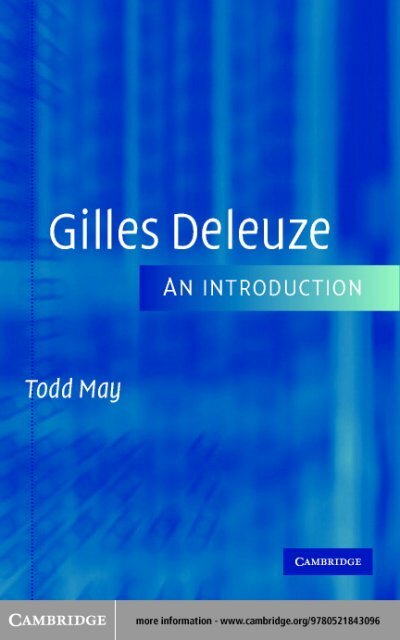 Amazon.com: Différence et répétition: 9782130585299: Deleuze