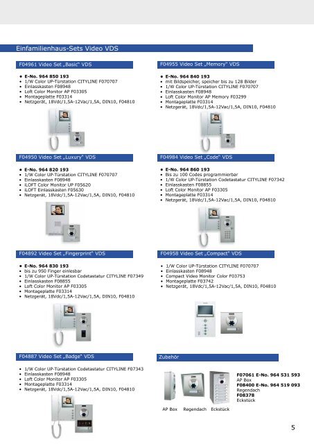 VDS System - Ferratec AG