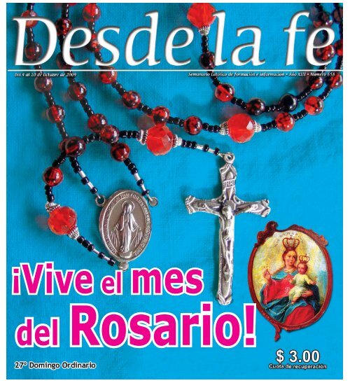 ¡Vive el mes del Rosario!