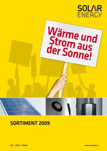 Wärme und Strom aus der Sonne! - SEG Solar Energy GmbH