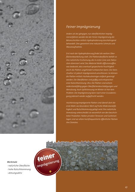 Katalog 2012 - Feiner Betonwerk GmbH & Co. KG