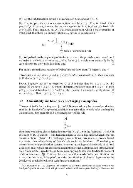 Constructive semantics and the validity of Peirce's law