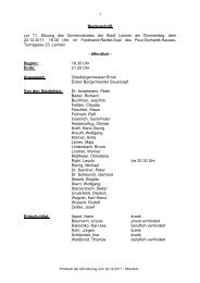 Protokoll der Sitzung vom 22.12.2011 - Stadt Leimen