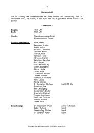 Protokoll der Sitzung vom 20.12.2012 - Stadt Leimen