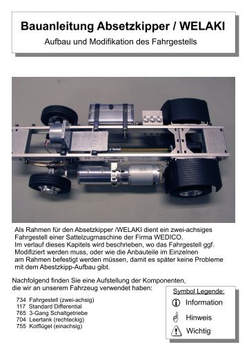 Beschreibung für WEDICO Chassis - Leimbach Modellbau ...